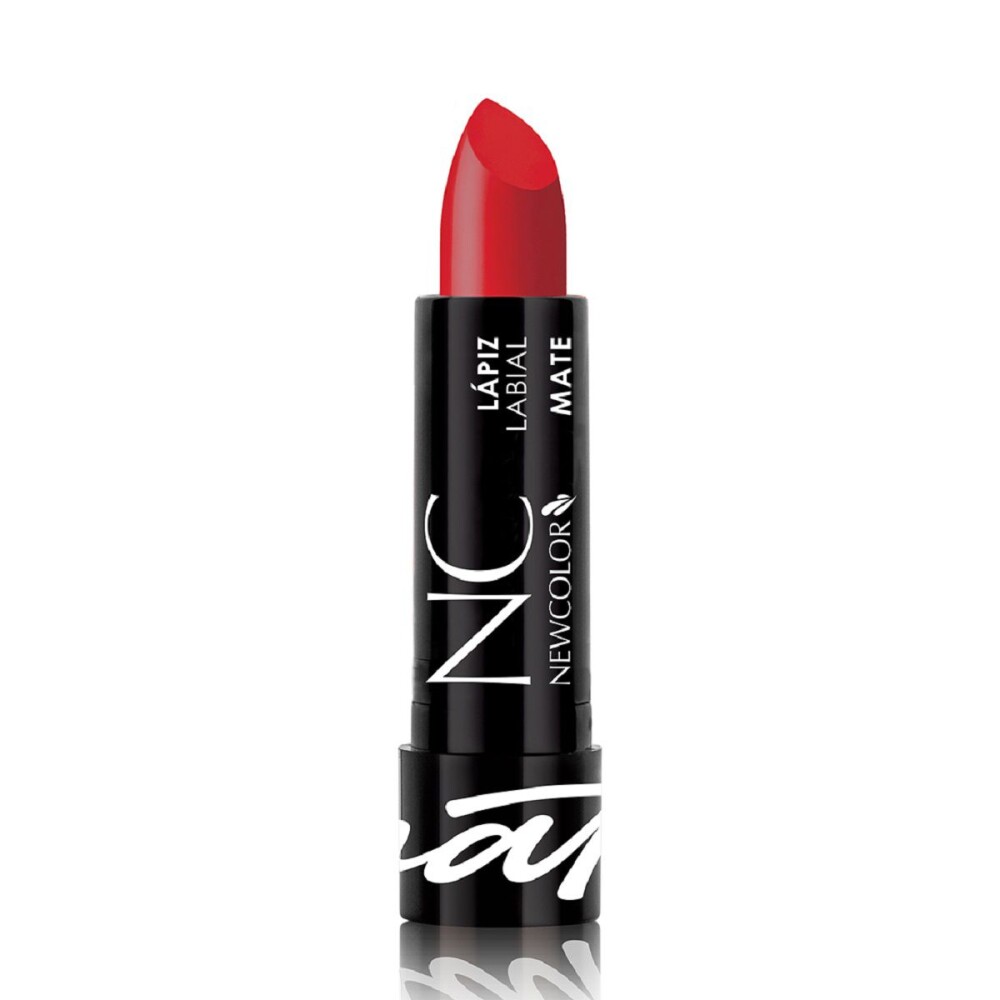 NEW COLOR LAPIZ LABIAL ROJO MATE 106 UNI única