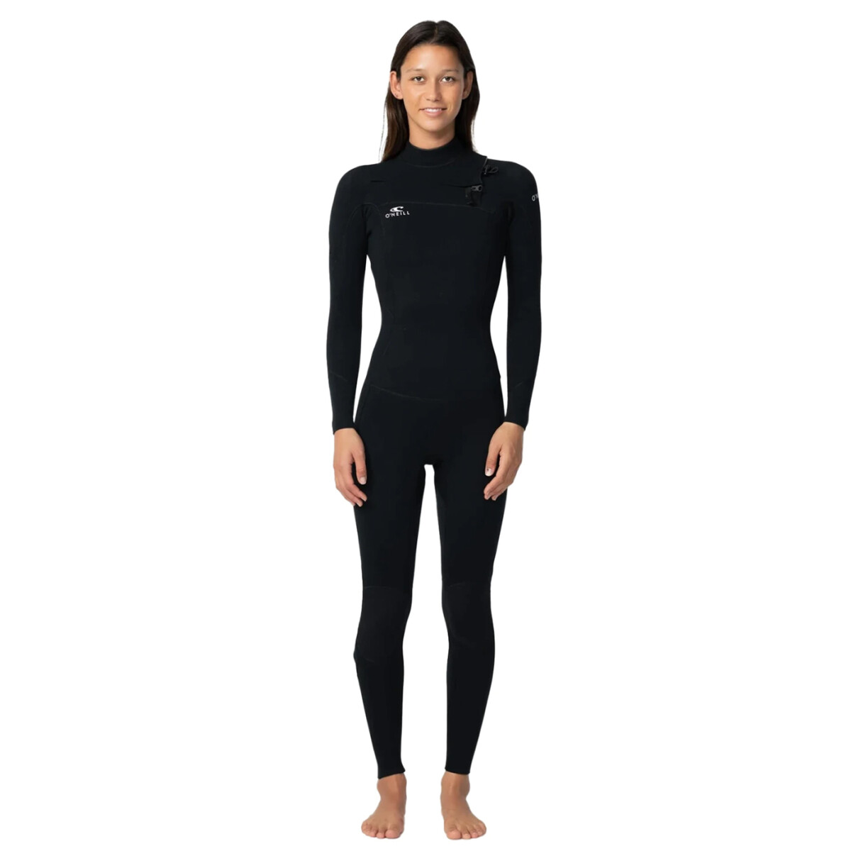 Traje Dama O'Neill Reactor II Dama 4/3mm - Chest Zip Full - Black 