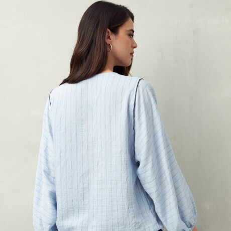 CAMISA LISANA Celeste