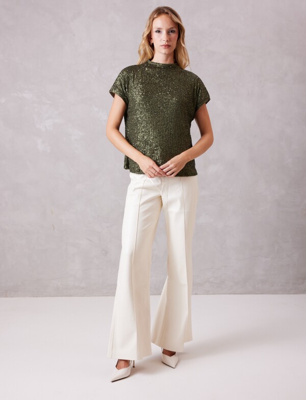 Blusa Lentejuelas OLIVA