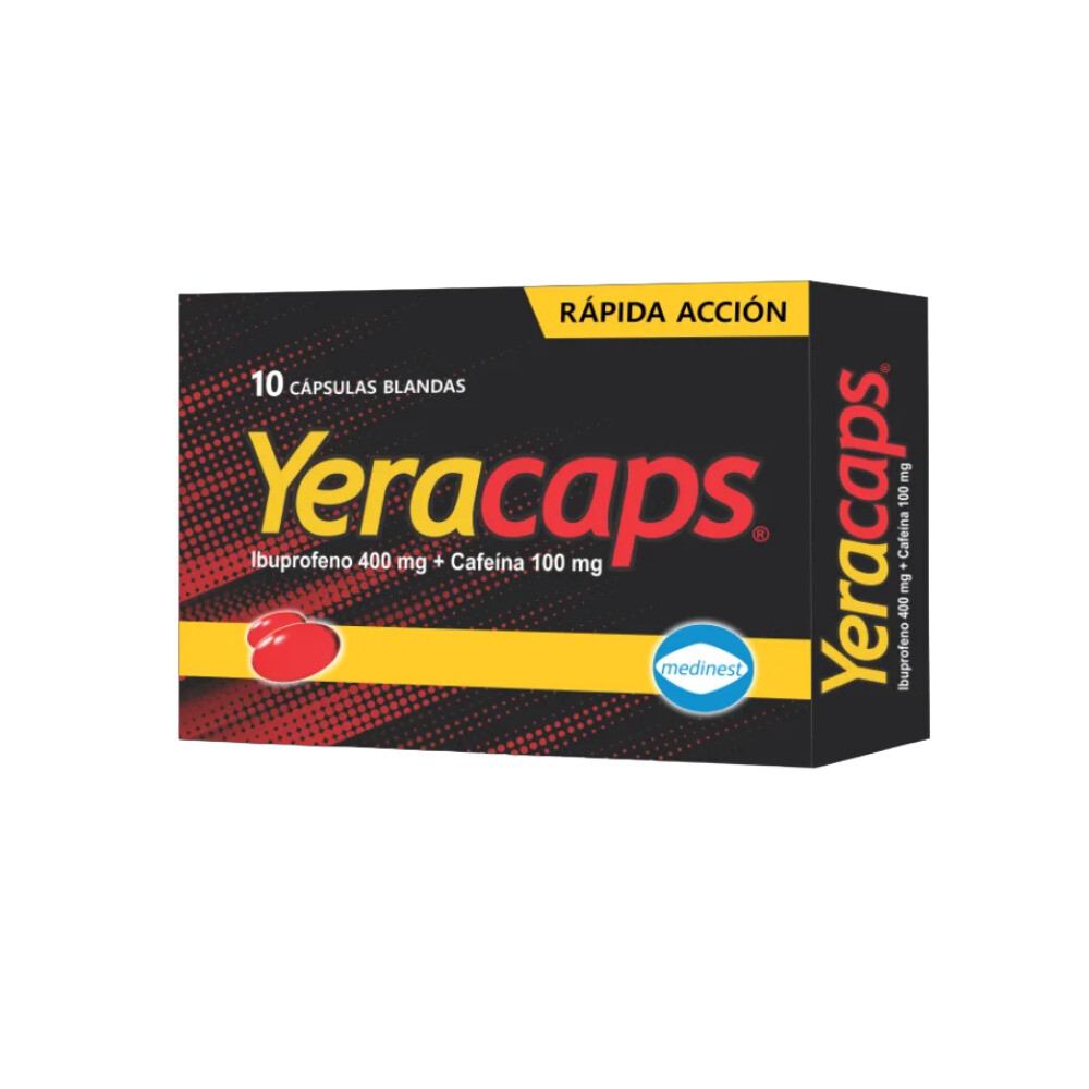 YERACAPS CJ X 10 CÁPS. BLANDAS única