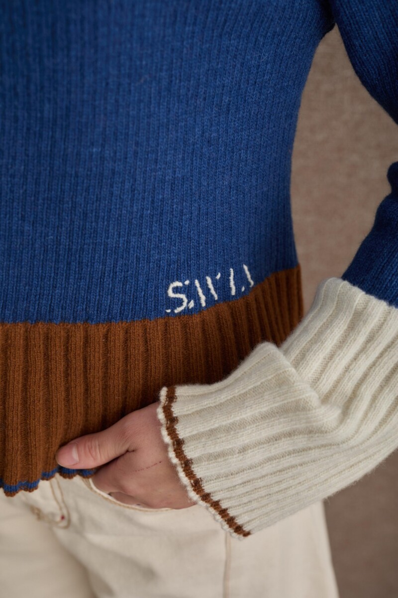 CARDIGAN JUMP Azul