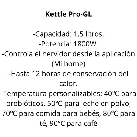 Jarra Eelectrica Xiaomi Smart Kettle Pro V01