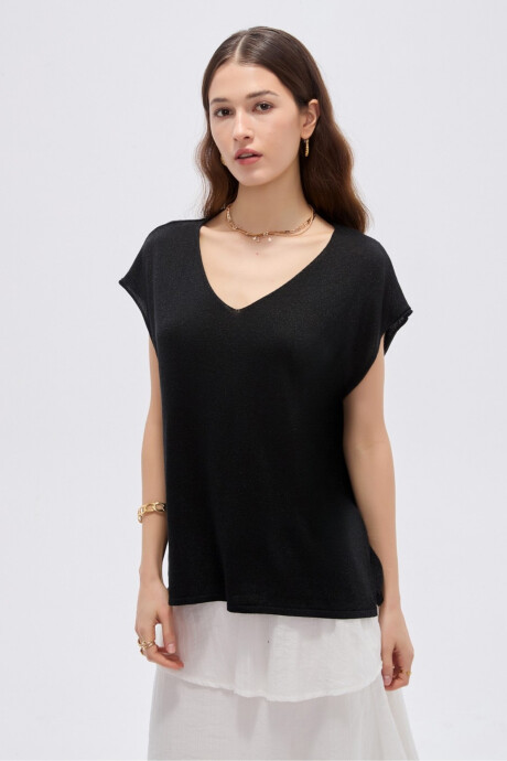 Remera Tiralle Negro