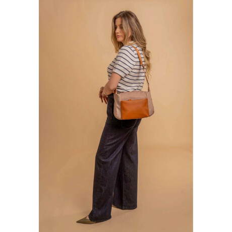 Bandolera Crocus Nuez C/Suela