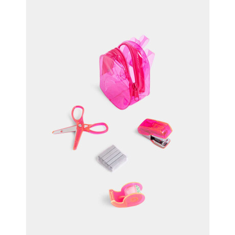 Set De Librería En Mochilita ''berry'' Combinacion Multicolor