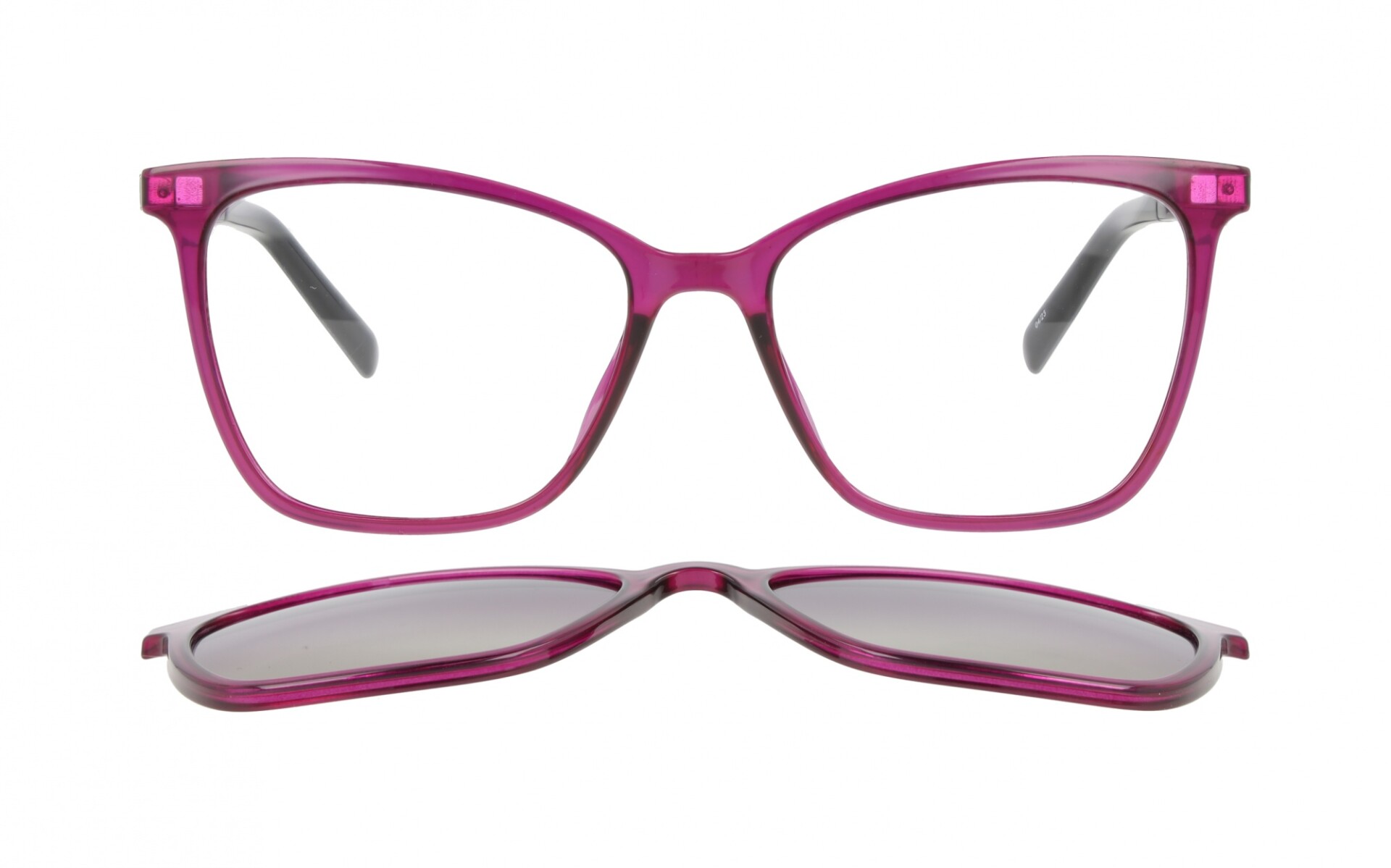 INVU Clip-On M4205C col Transp.Purple 