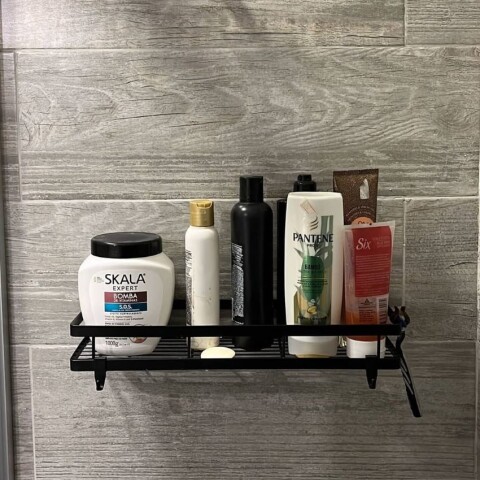 Estante de acero para cocina y baño 40cm Estante de acero para cocina y baño 40cm