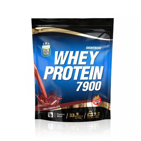 Gentech Suplemento En Polvo Whey Protein 1 kg Chocolate