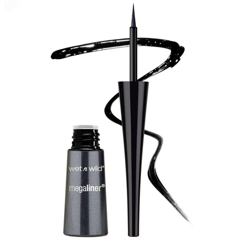 Delineador de Ojos Líquido Wet n Wild MegaLiner Negro