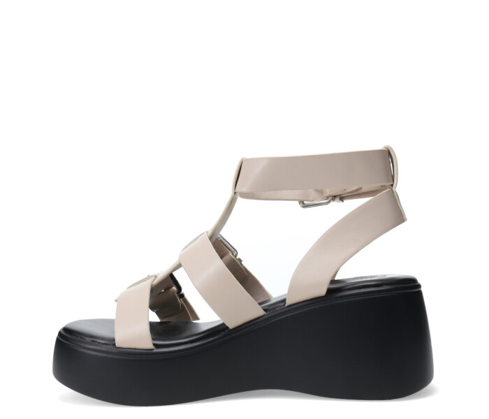 Sandalia DIXIE estilo romana Beige