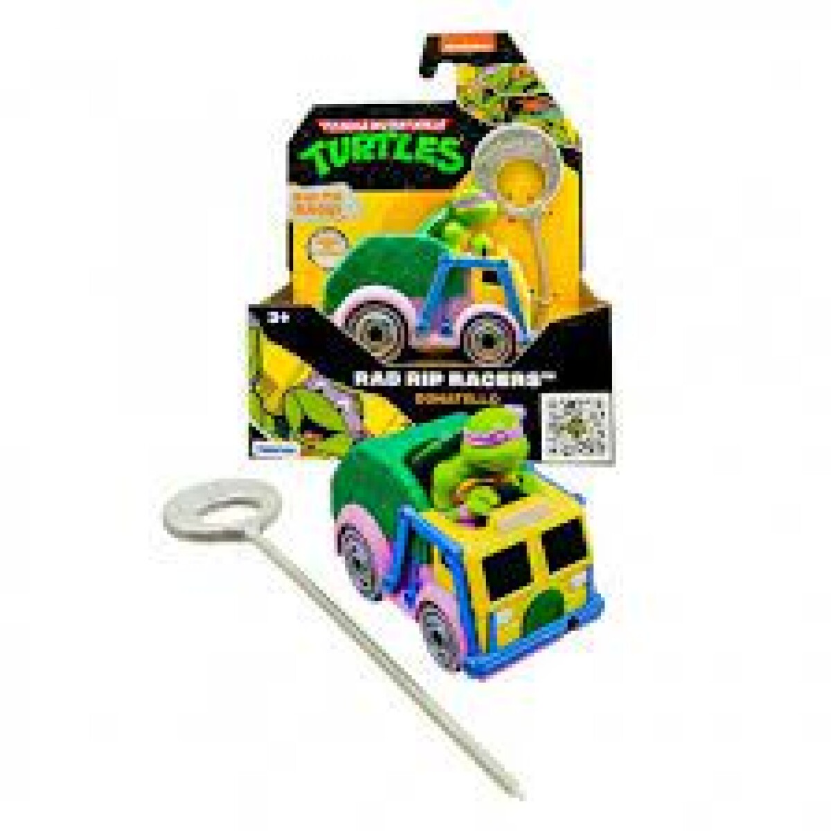 Tortugas Ninja Caos Mutante Figuras Con Coche Donatello 