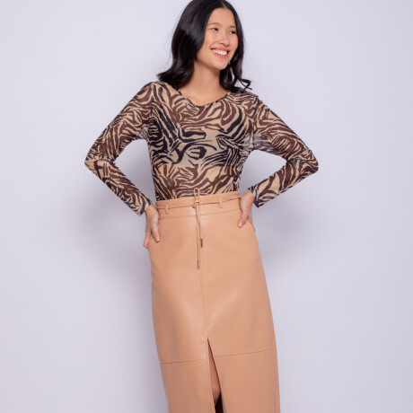 TOP YOLK Beige