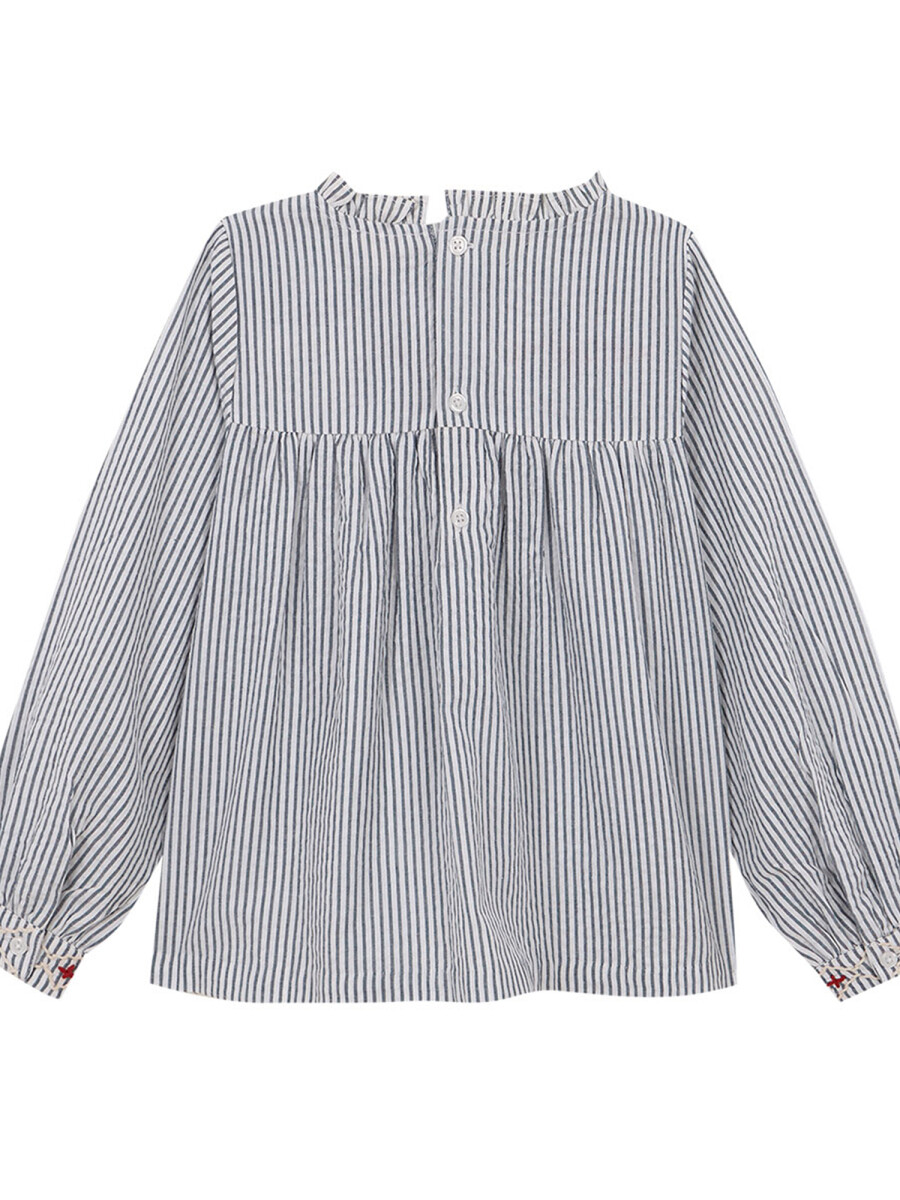 Blusa Con Nido De Abeja Turquesa Oscuro