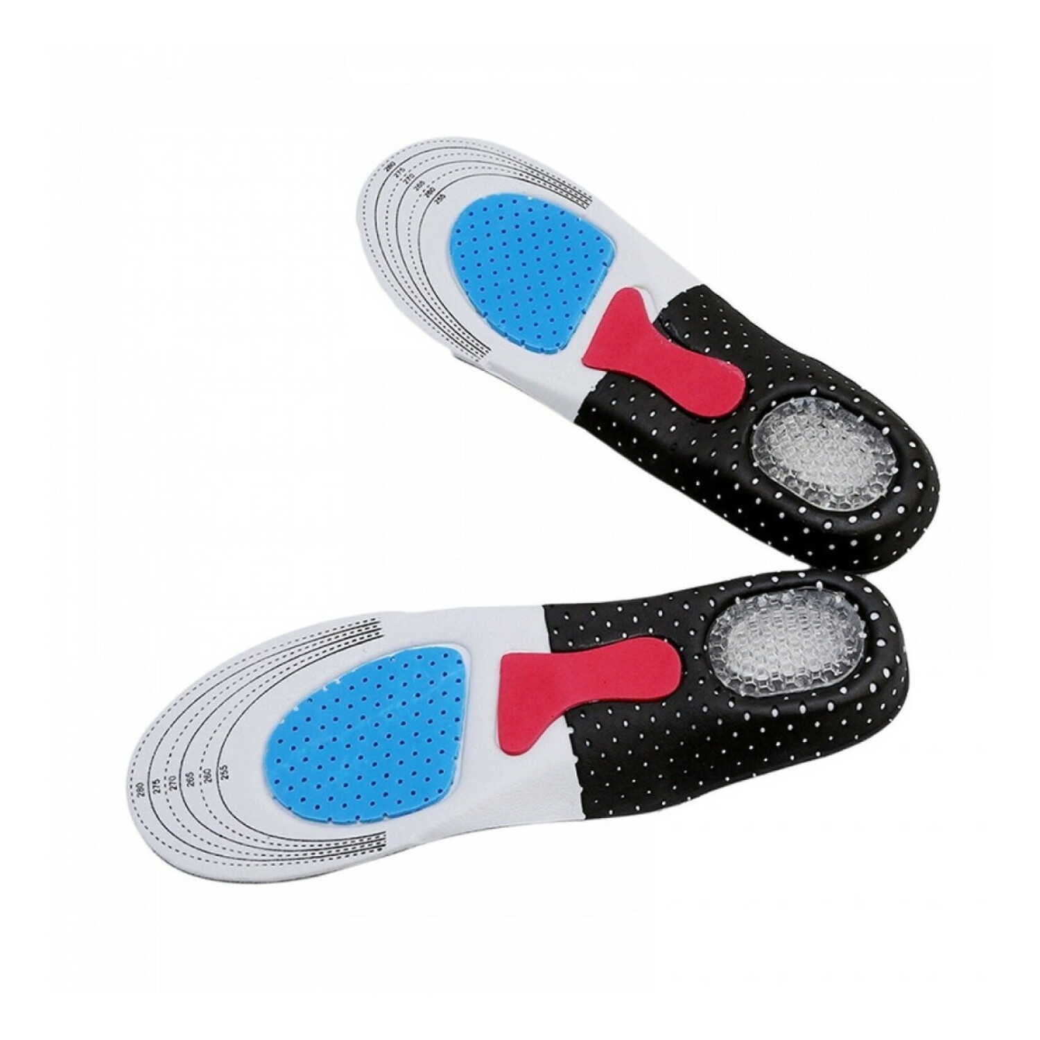 Plantillas Anatómicas Goma Eva Con Talonera De Silicona 36-42 — Atrix