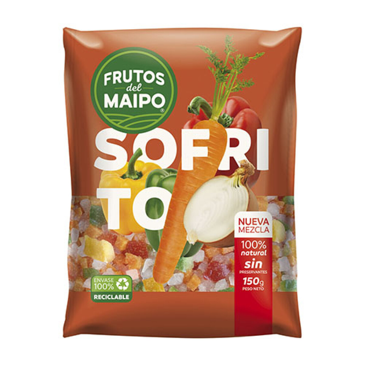 Sofrito (mix cebolla y morrón) 150 g 