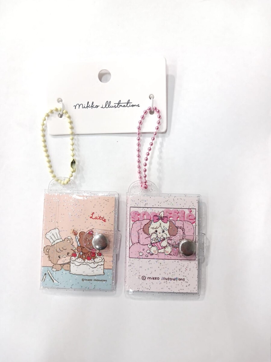 Llavero cuadernito MIKKO - diseño 2 