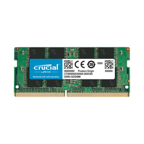 Memoria Ram Sodimm Crucial DDR4 8GB 3200MHz 1.2v Memoria Ram Sodimm Crucial DDR4 8GB 3200MHz 1.2v