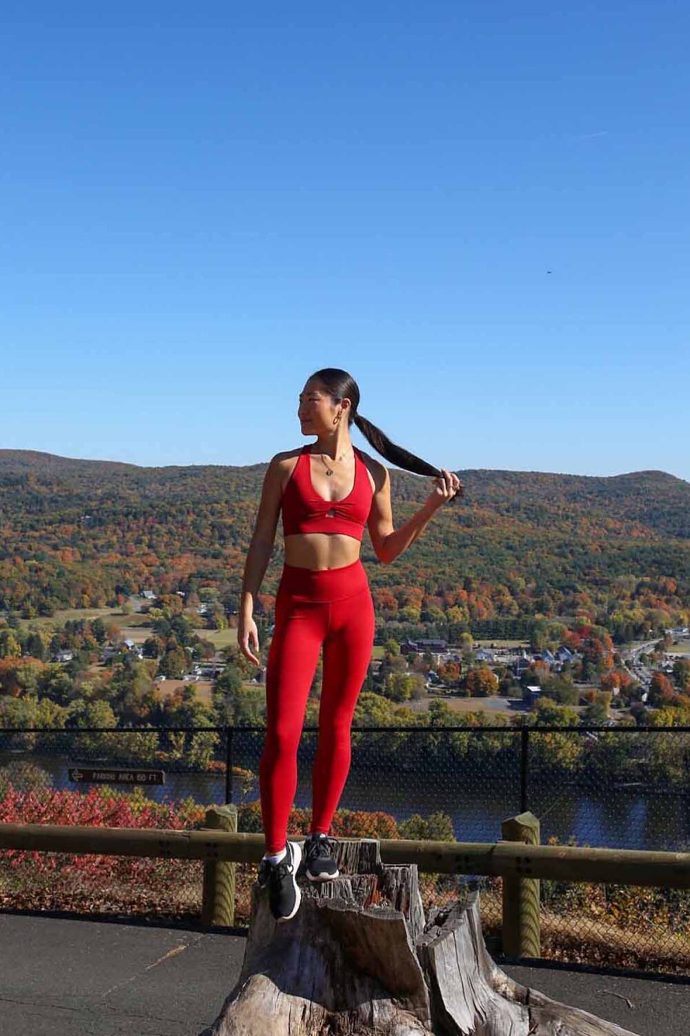 Leggings Define PowerHold High-Waisted Mujer Holly Berry