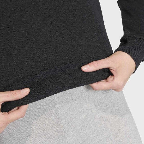 Canguro Adidas Essentials Big Linear French Terry Negro