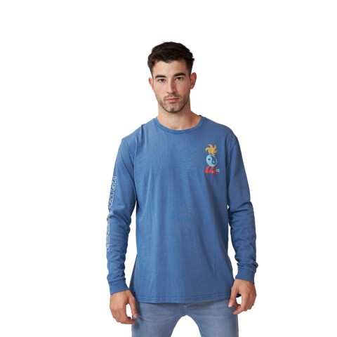 REMERA POLTEN XS-XXL MARINO