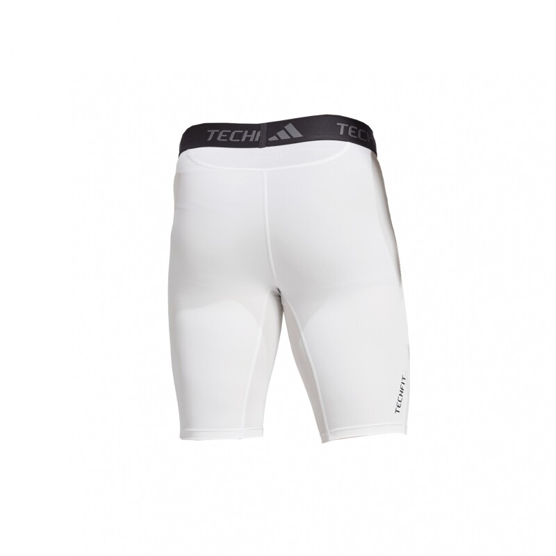 TECHFIT COMPRESSION TRAINING SHORT WHITE