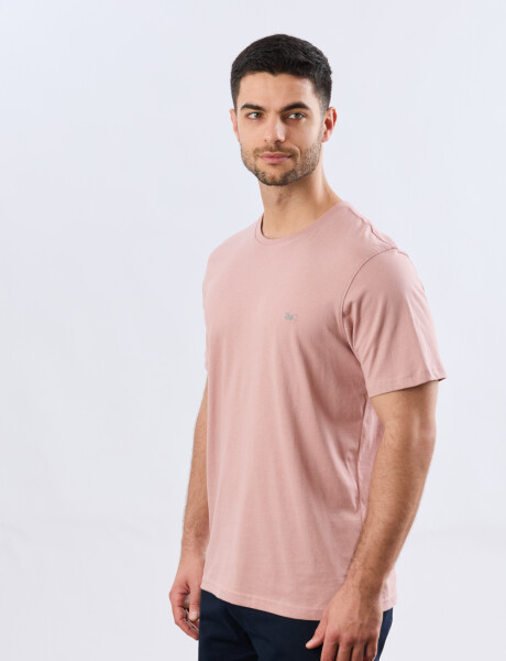 REMERA BÁSICA DE ALGODÓN Rosa