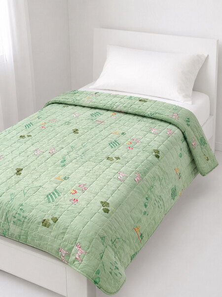 COLCHA ESTAMPADA 1 PLAZA ESTAMPADO 1