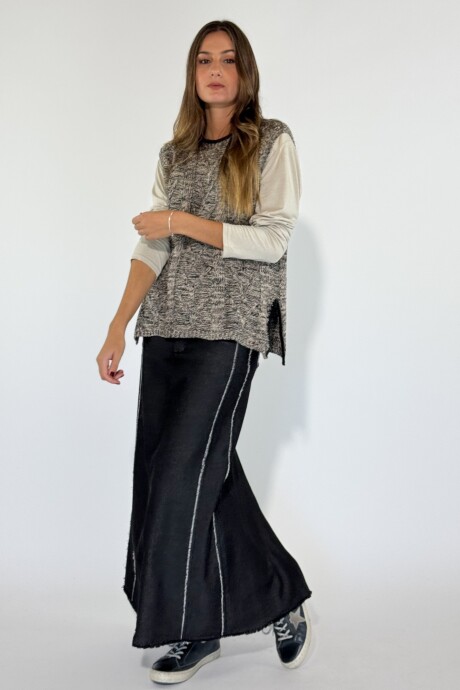 POLLERA NOA Negro