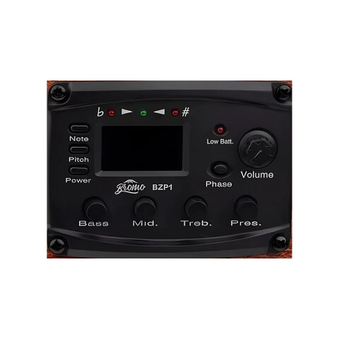 Guitarra folk Bromo BAN4CE black cutaway c/funda semi rigida Guitarra folk Bromo BAN4CE black cutaway c/funda semi rigida