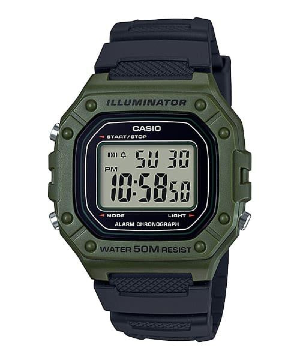 Casio Digital - W218H-3A 