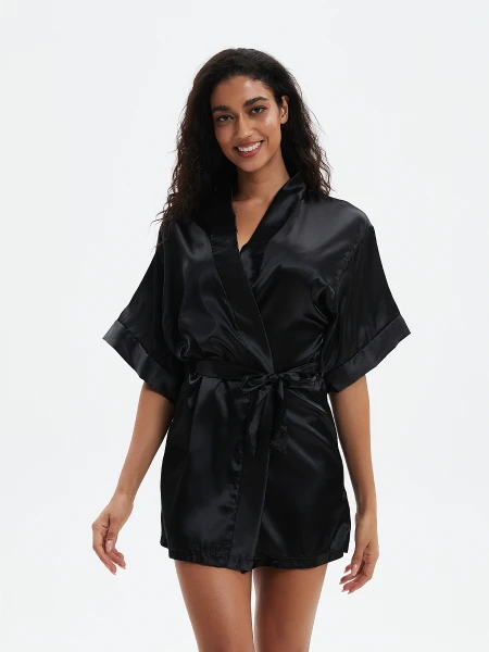 BATA SATIN NEGRO