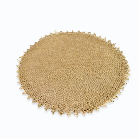 INDIVIDUAL RED BEIGE COMB 38CM Unica