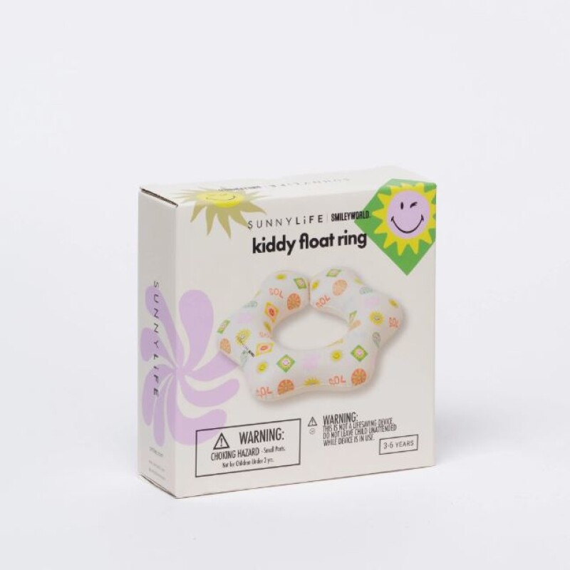 Inflable flotador para chicos SMILEY World Sol Sea