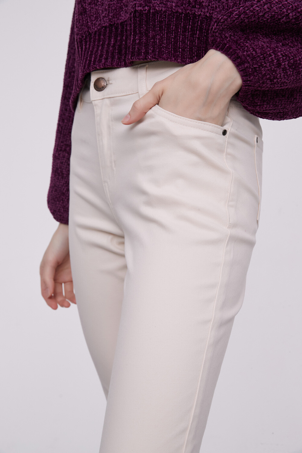 Pantalon Bardot Crudo / Natural