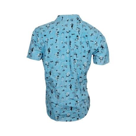 Camisa de Hombre Reef - HULABANANA BLUE - 00F084BLU BLUE