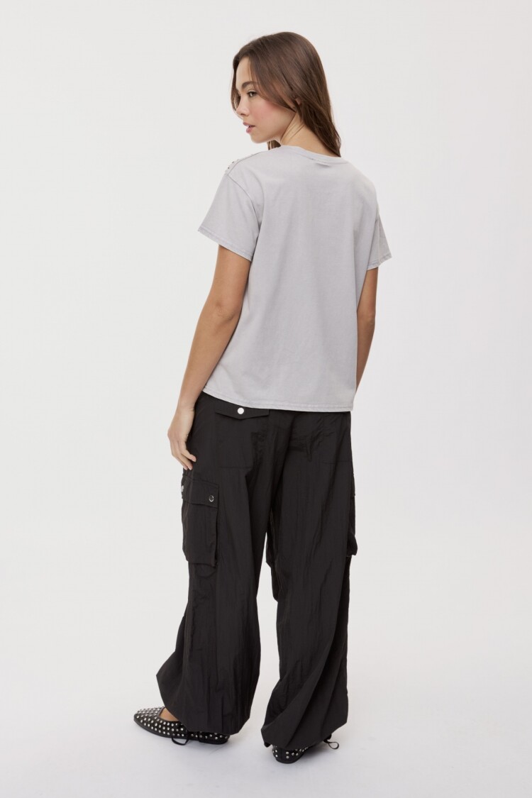 REMERA JAKUB Gris Claro