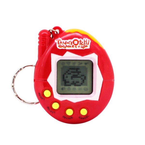 Juego de Mascota Virtual con Huevo y Consola Llavero Violeta 1