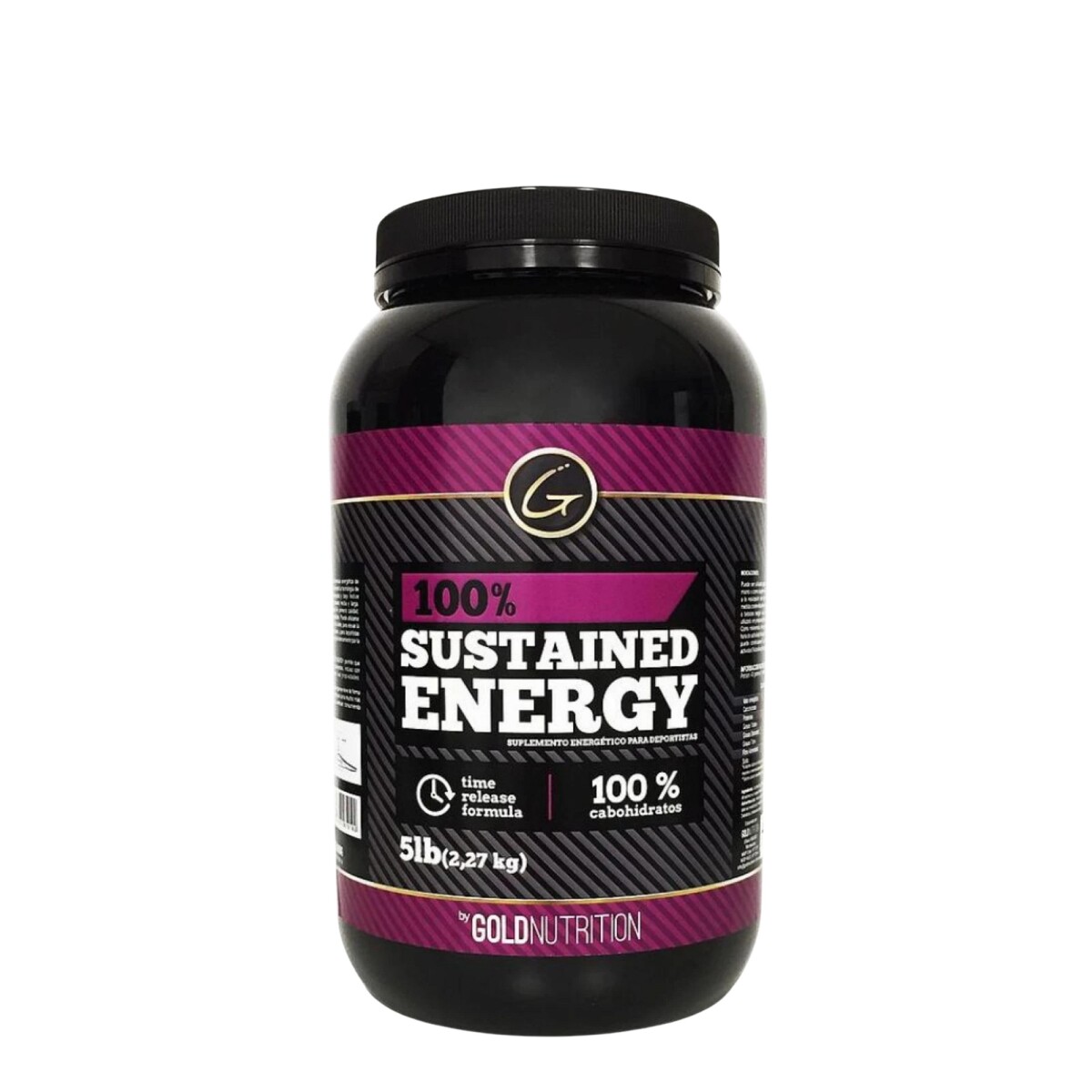 ¡OFERTA IMPERDIBLE! 100% Sustained Energy 5lb Sabor Natural Gold Nutrition 