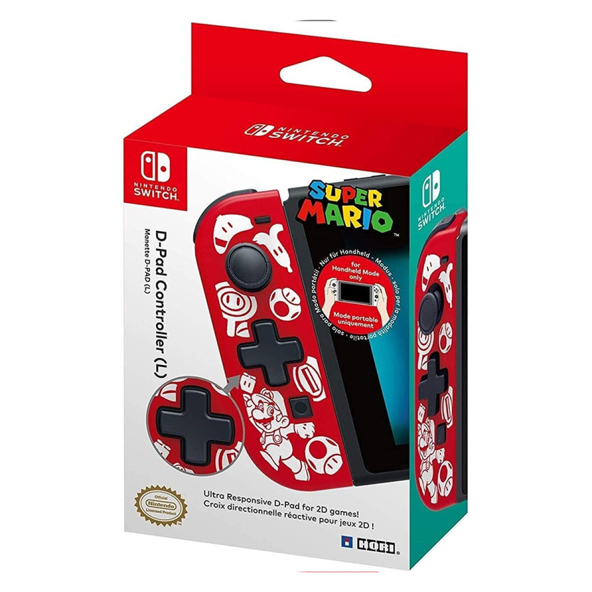Hori Dpad Controller (L) Super Mario Edition 