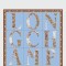 LONGCHAMP - PAÑUELO DE SEDA 50X50 CM, LE JARDIN FLEURI Gris Oscuro