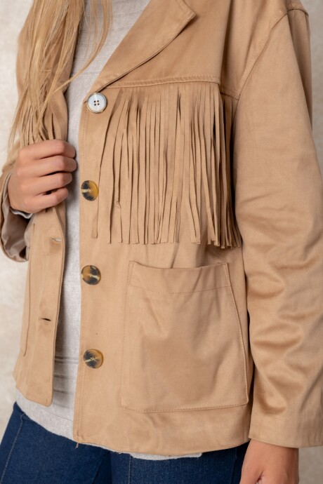 CHAQUETA CRETA Camel