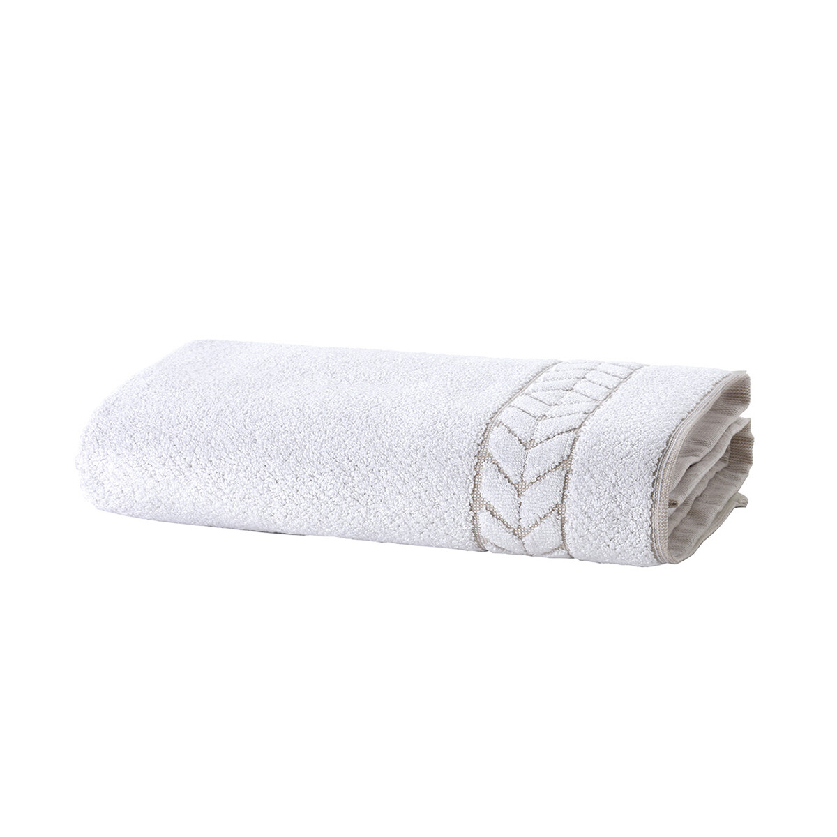 Toalla Baño Dohler Profi Top 75 x 150 cm 100% Algodón - BEIGE/BLANCO 