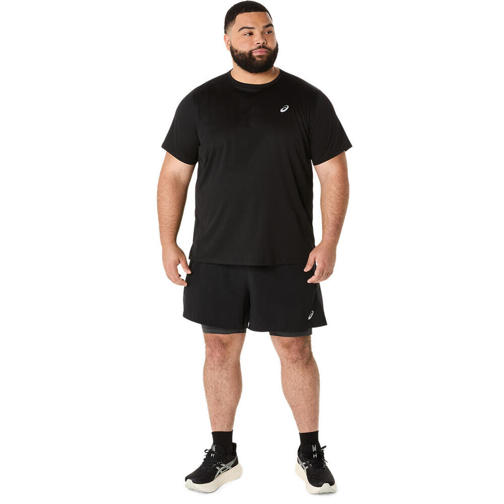 Road 2N1 5In Short - Hombre Performance Black/graphite Grey