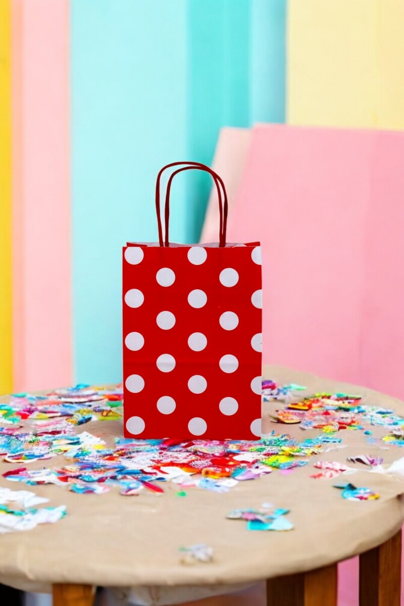 Bolsa 14x08x20 cm - LUNAR BLANCO 