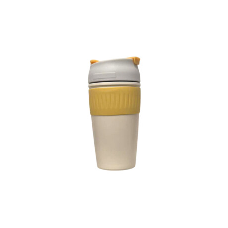 Vaso térmico con tapa hermética 450ml Blanco