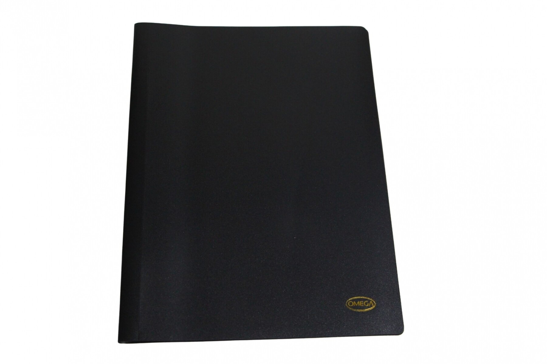 CARPETA OMEGA CON 40 FUNDAS COLOR NEGRO 