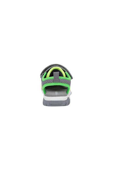 Sandalias deportivas con velcro, grises Sandalias deportivas con velcro, grises