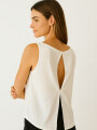 Tops Vexil Marfil / Off White
