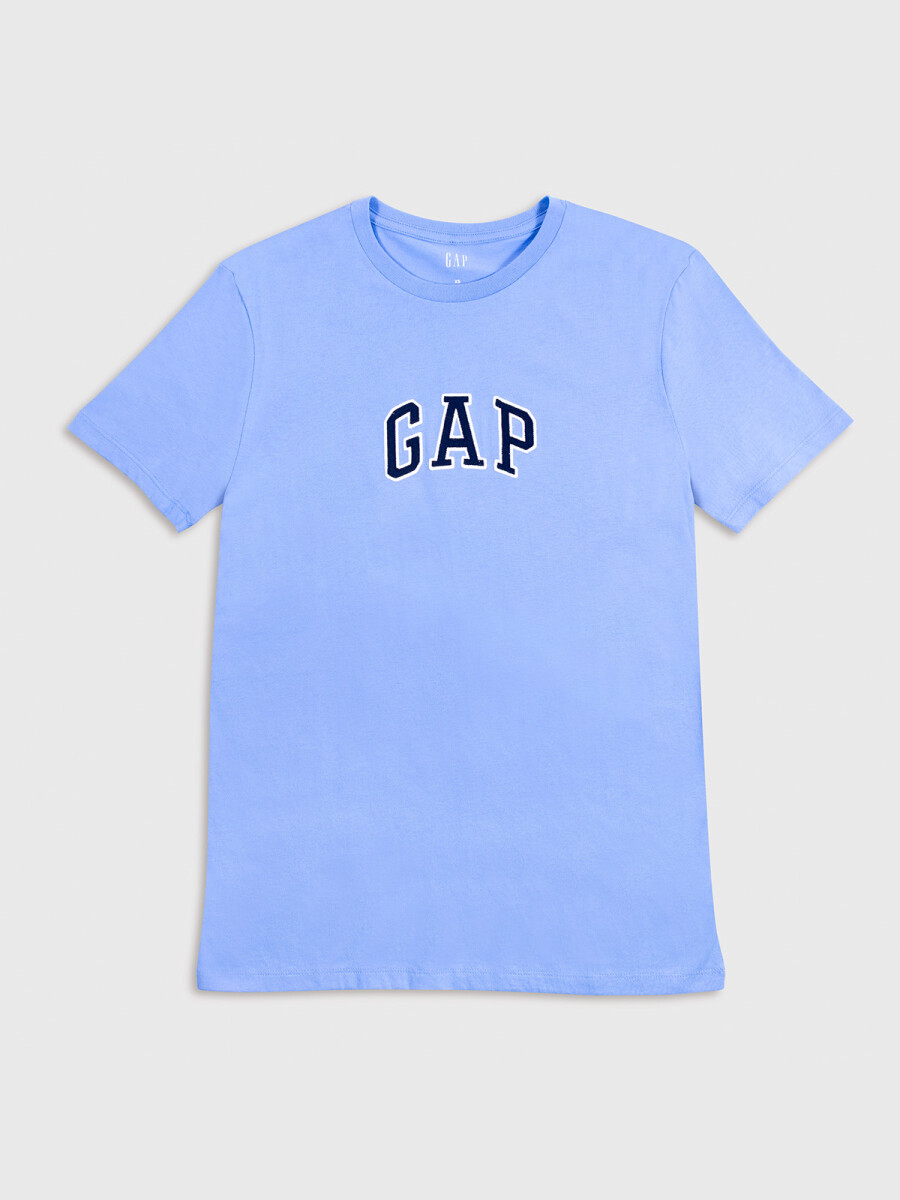 Remera Logo Gap Hombre - Shirting Blue 